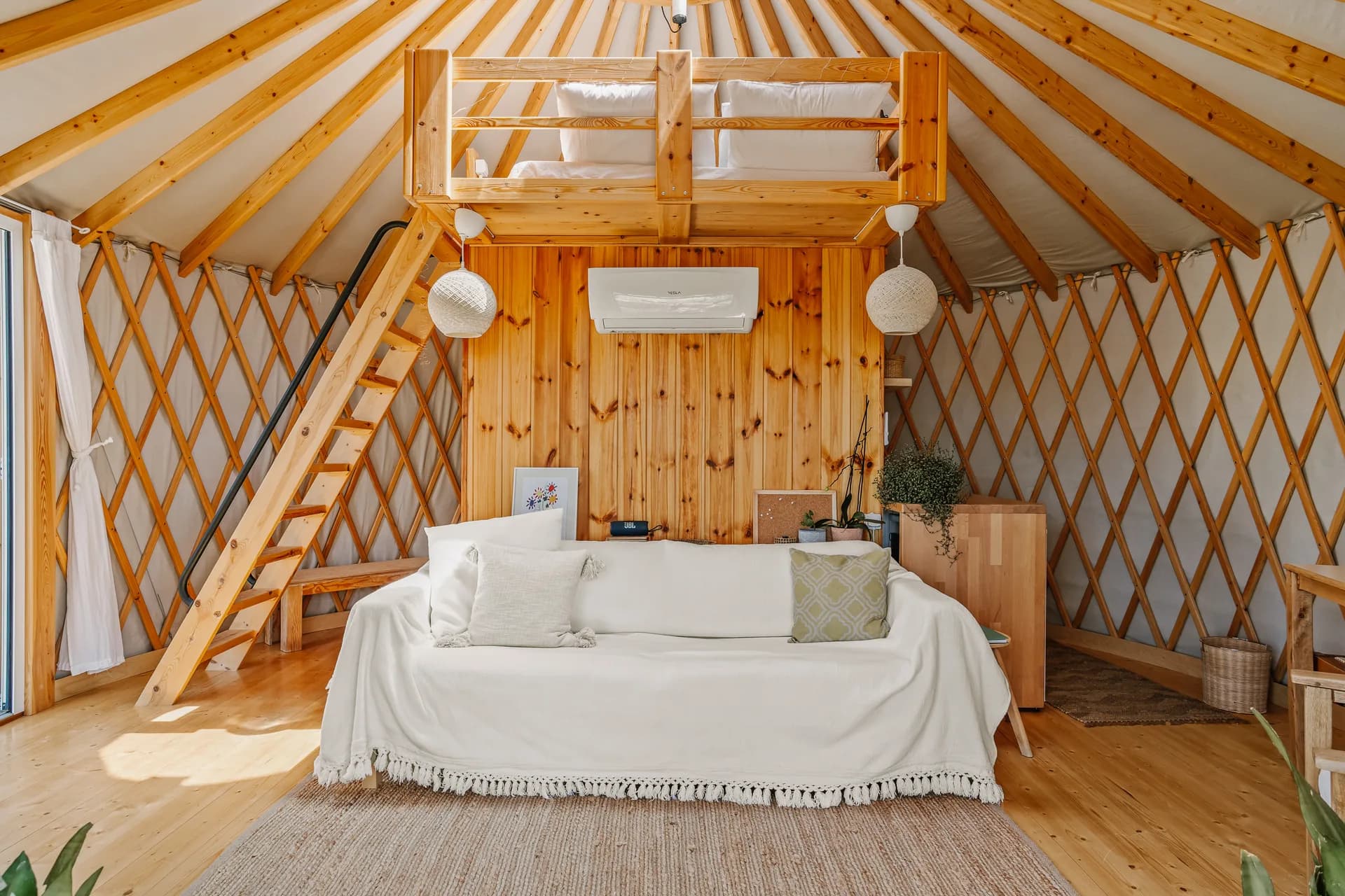 Yurt in Kalamaki Heraklion in Kalamaki