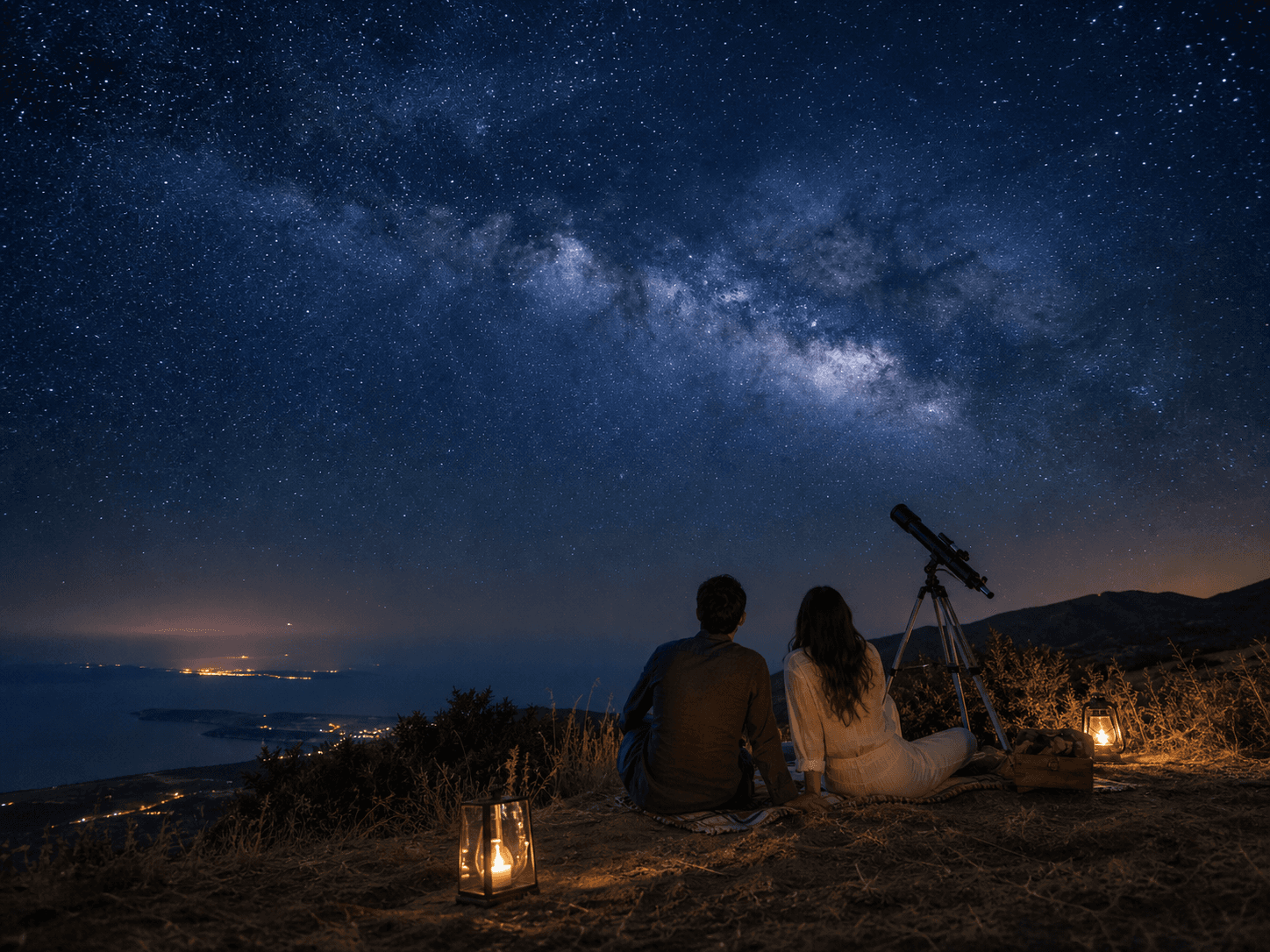 Stargazing in Crete
